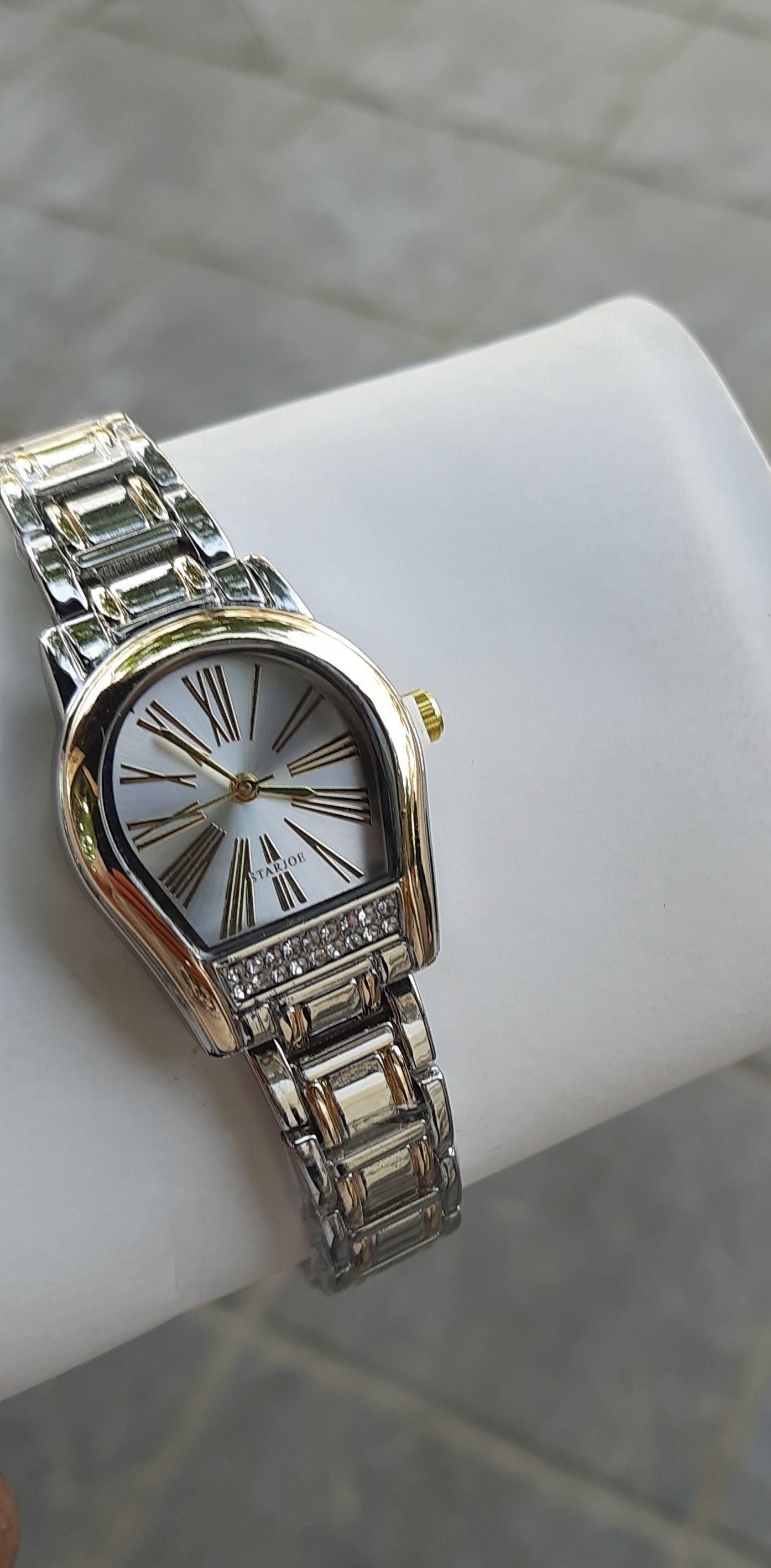starjoe montre en acie inoxydable
