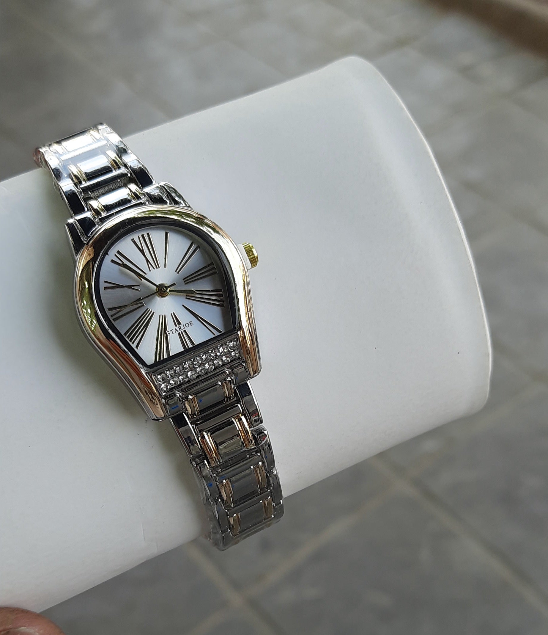 starjoe montre en acie inoxydable