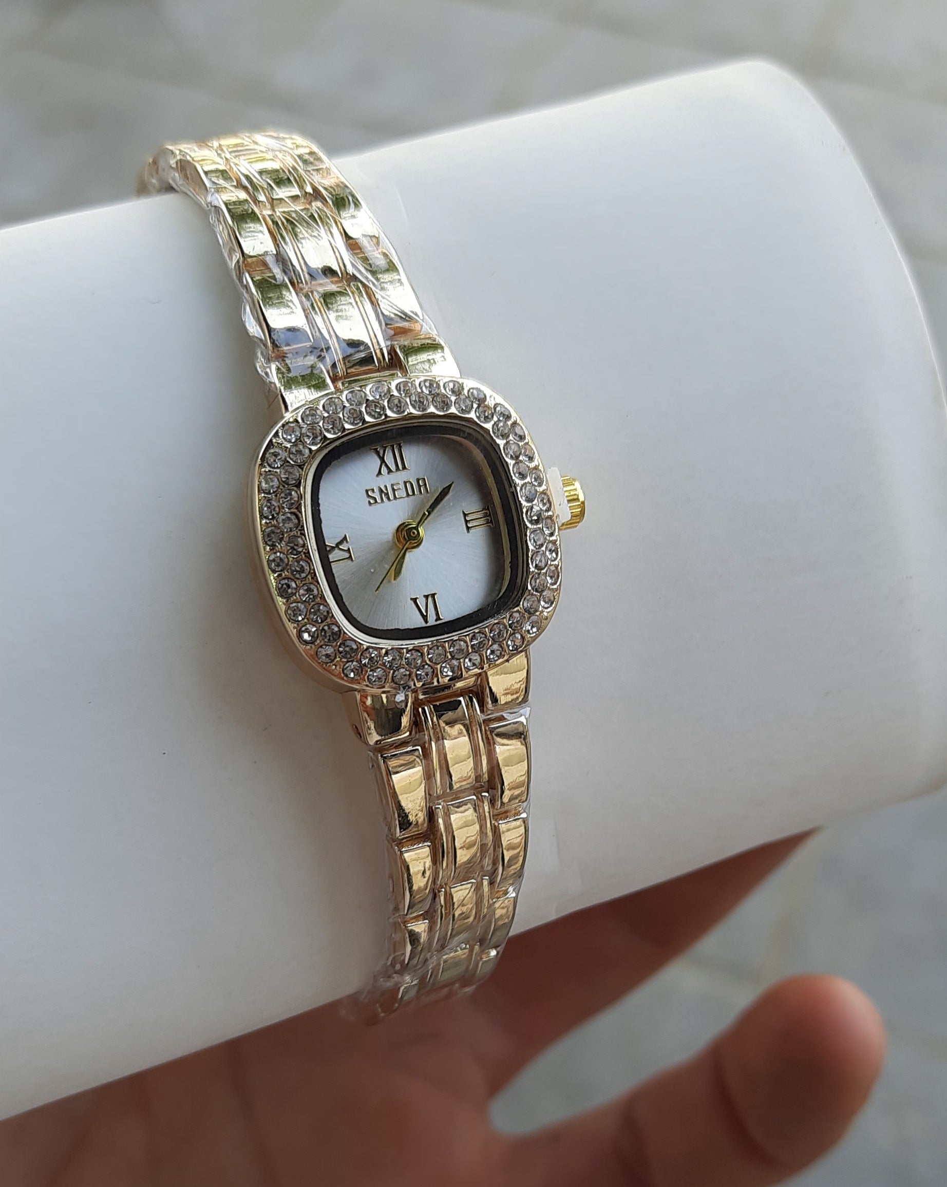 starjoe montre en acie inoxydable