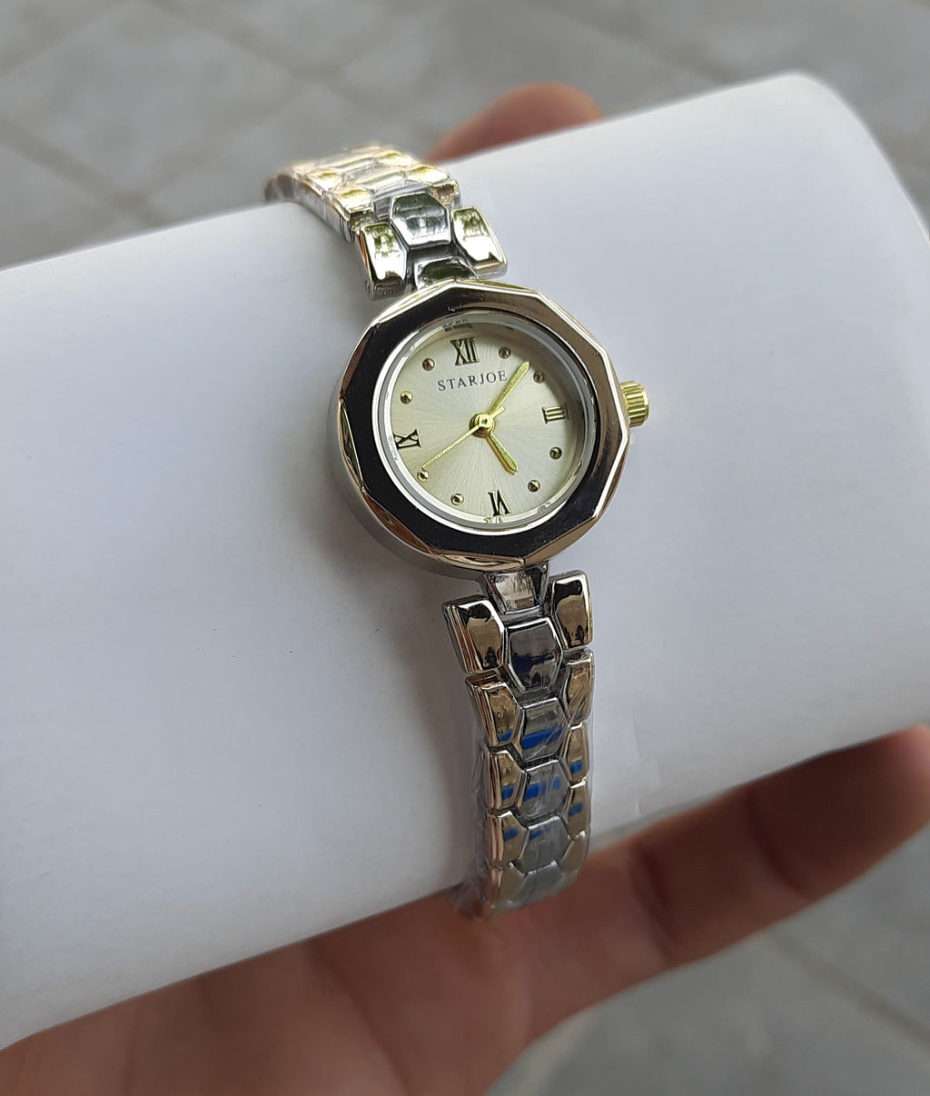 starjoe montre en acie inoxydable
