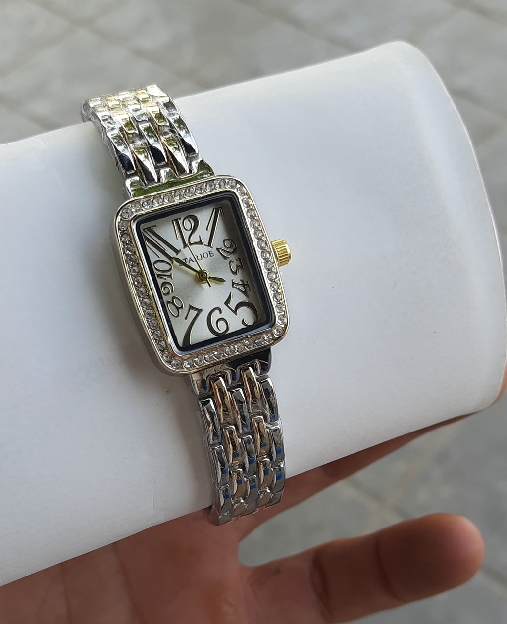 starjoe montre en acie inoxydable