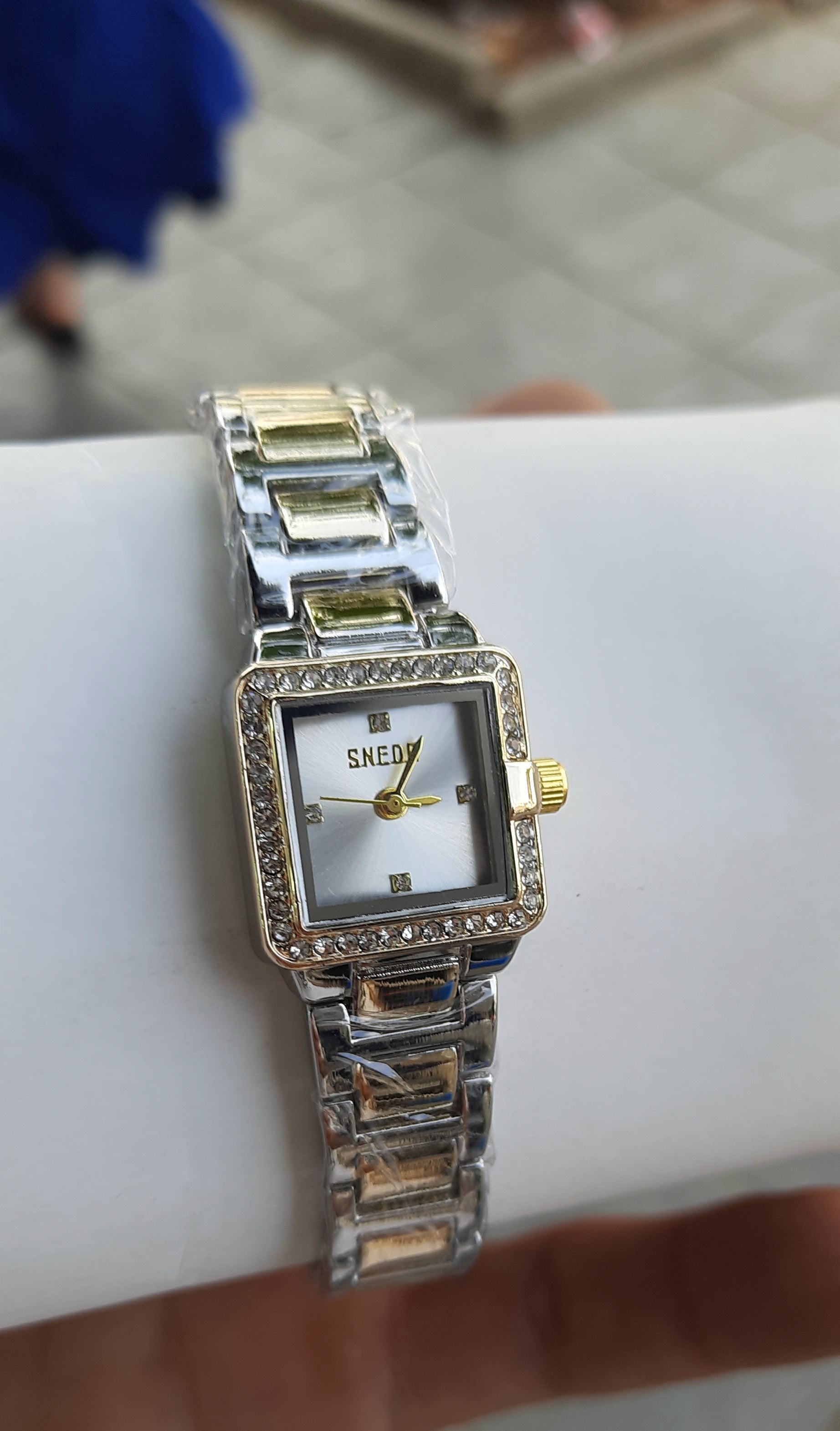 starjoe montre en acie inoxydable